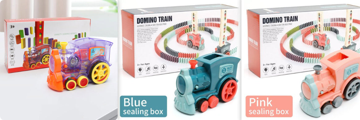 Domino Train Toy - Automatic Release