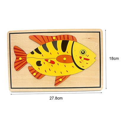Animal Wooden Puzzle
