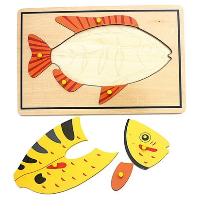 Animal Wooden Puzzle