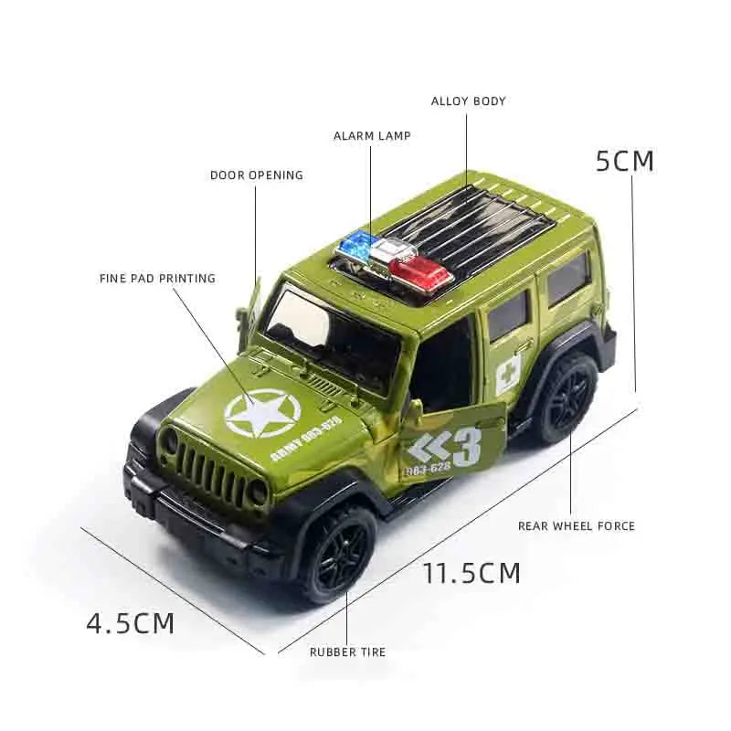 Toy Police Car with Sound Light