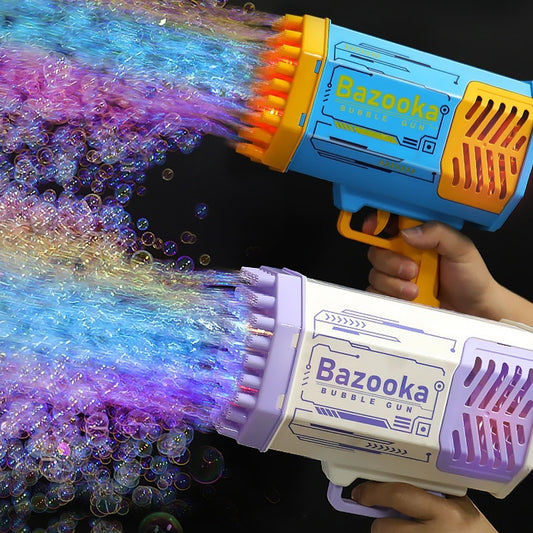 Soap Bubbles Machine Gun - Automatic Blower With Light