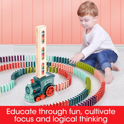 Domino Train Toy - Automatic Release